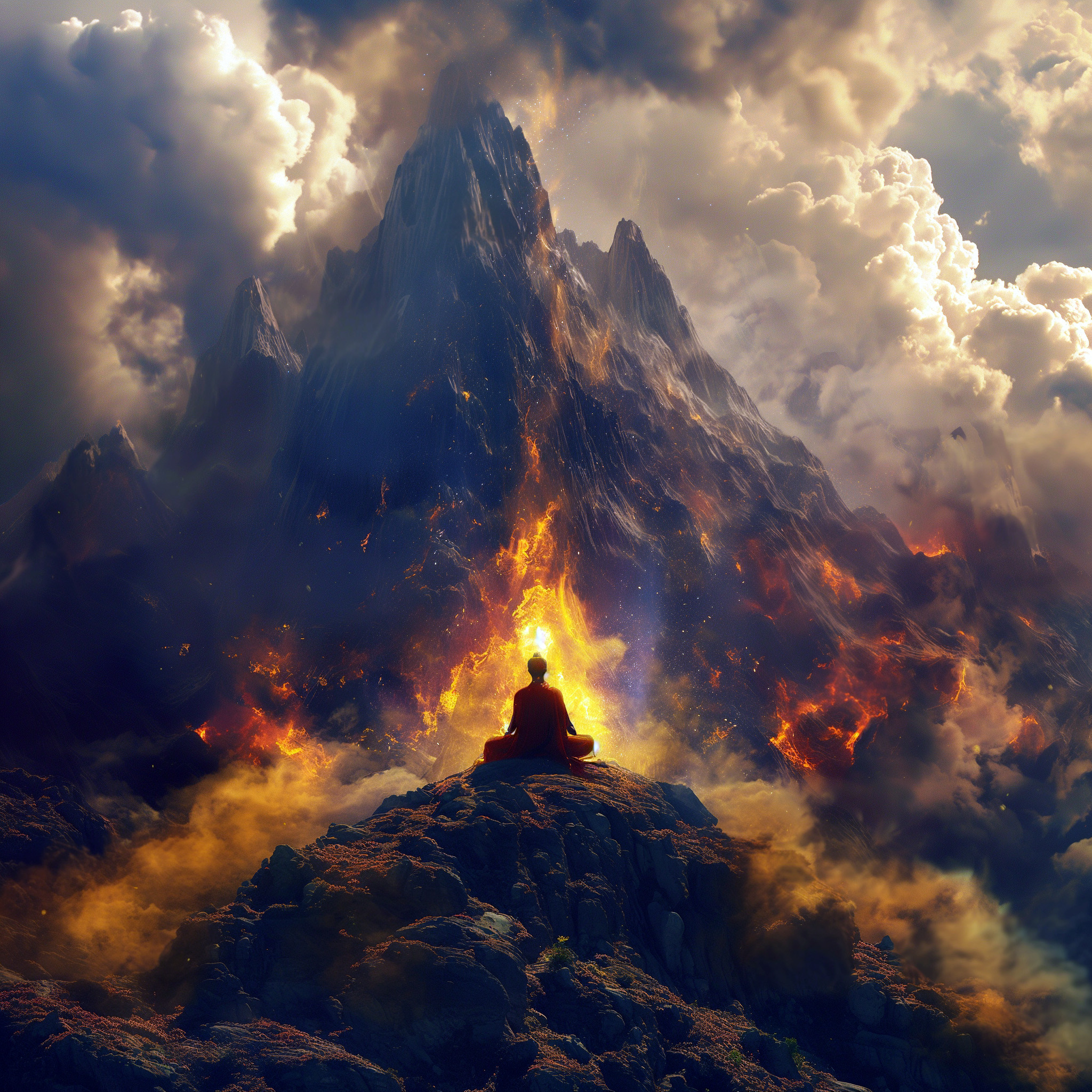 buddha volcano